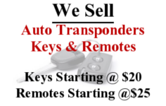 Auto Key Transponders